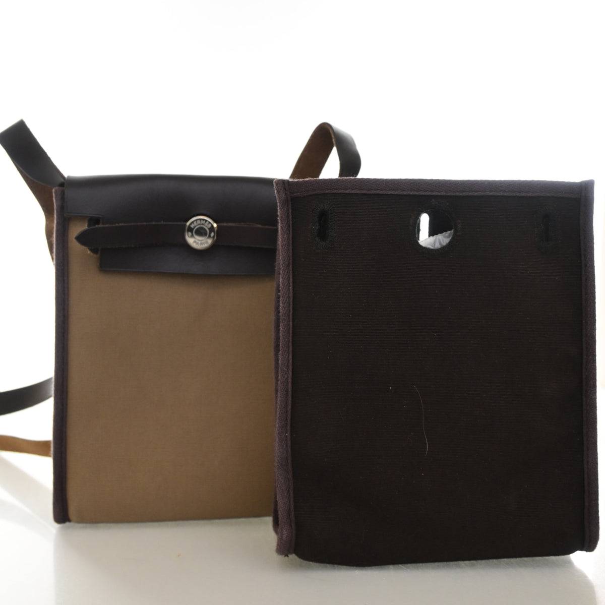 Hermes Vintage Toile Mini Herbag, photo 15 of 15