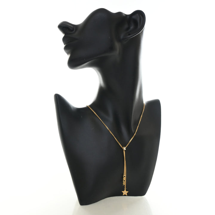 Christian Dior Star Lariat Necklace