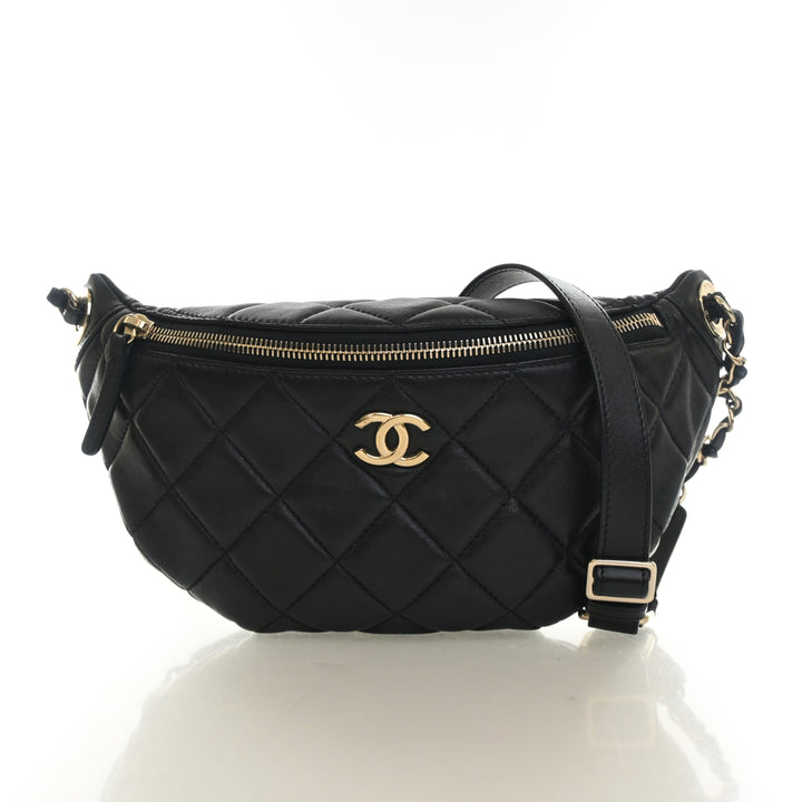Chanel Lambskin CC Waist Bag