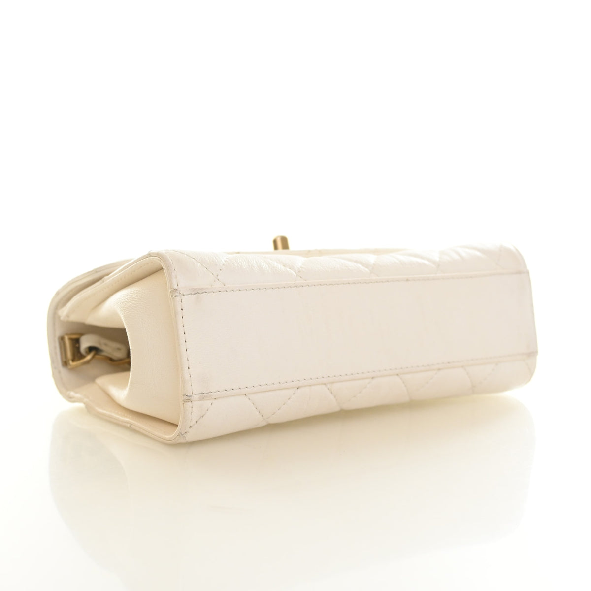 Chanel Mini Crumpled Calfskin CC Links Top Handle Bag, photo 5 of 19