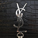 Saint Laurent Small Crocodi...