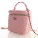 Chanel Lambskin Vanity Top ...