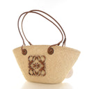 Loewe Mini Raffia Anagram B...
