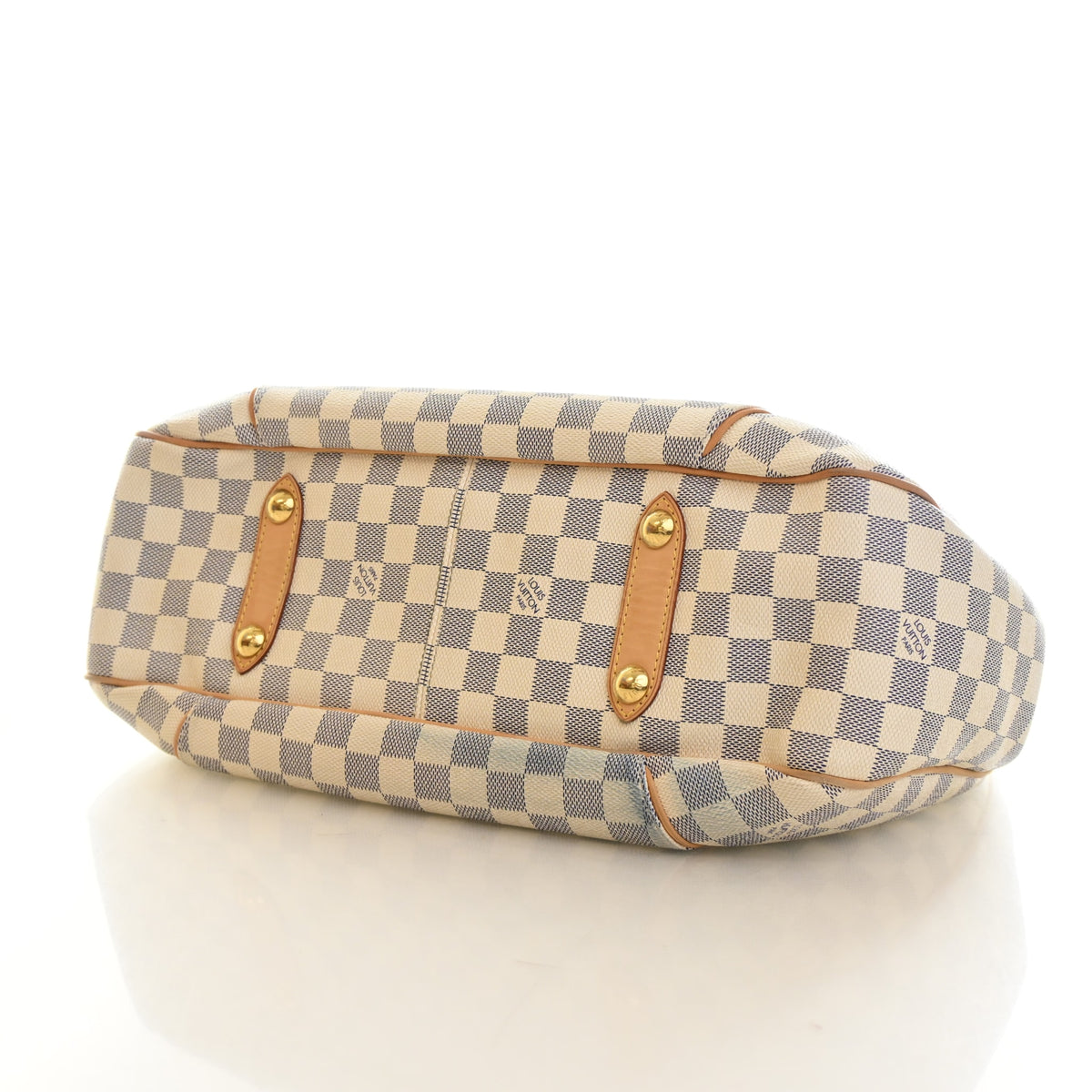Vintage Louis Vuitton PM Damier Azur Galliera, base view