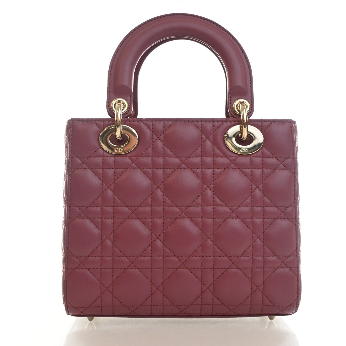 Pre-Owned Christian Dior Lady Dior Small Lambskin My Abcdior, front view, photo 11 of 15