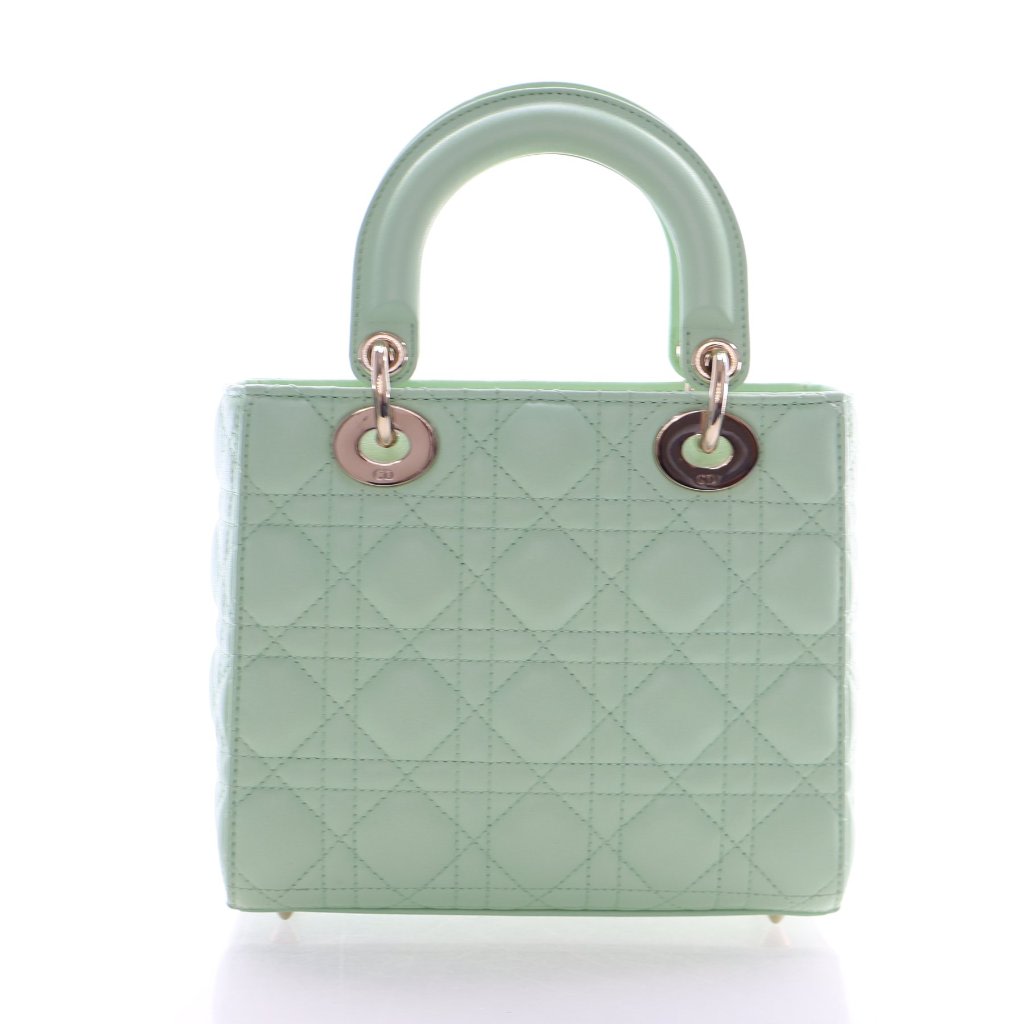 Pre-Owned Christian Dior Lady Dior Small Lambskin, front view, photo 13 of 18