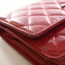 Chanel Patent Wallet On Cha...