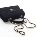 Chanel Tweed CC Top Handle Bag