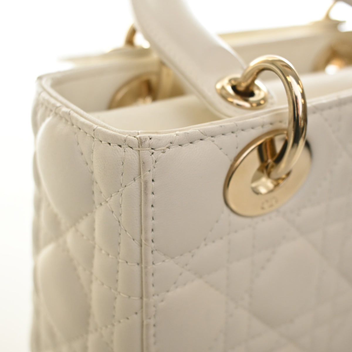 Christian Dior Small Lambskin Lady Dior, photo 18 of 21