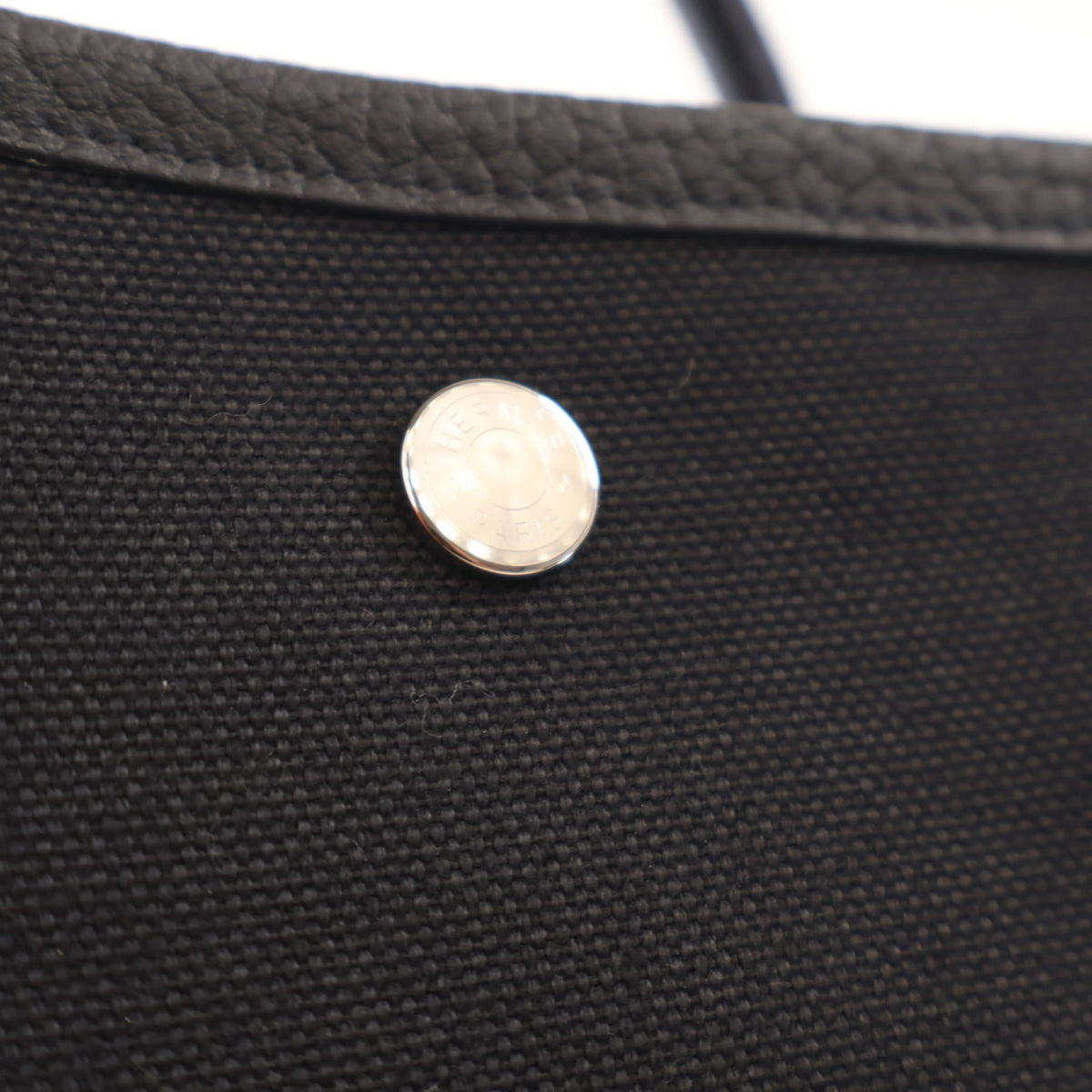 Hermes Noir Toile Garden Party Pockets Vertical Bag, photo 4 of 17