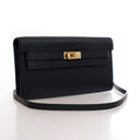 Hermes Noir Chevre Mysore K...