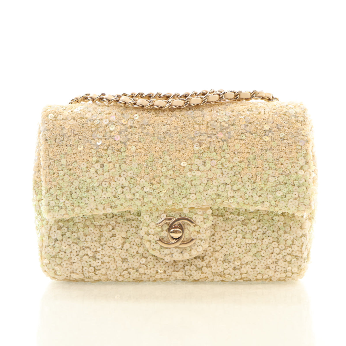 Chanel Mini Sequin CC Flap Bag, photo 1 of 15