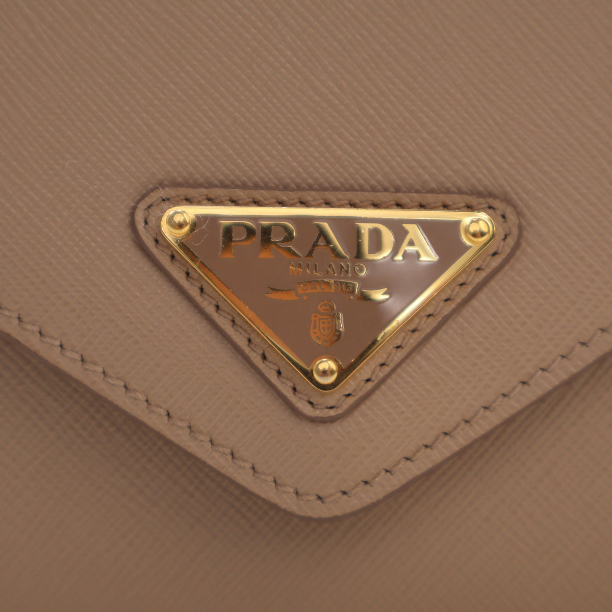 Prada Saffiano Triangle Logo Envelope Shoulder Bag, photo 4 of 14