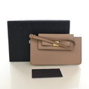 Prada Saffiano Fiocco Wristlet