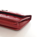 Chanel Patent Wallet On Cha...