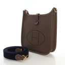 Hermes Etoupe Clemence Evel...