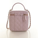 Chanel Caviar Top Handle Va...