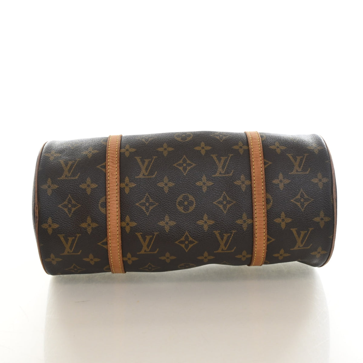 Vintage Louis Vuitton Papillon 30 Monogram, base and feet view, photo 8 of 21