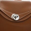 Hermes Gold Clemence Mini L...