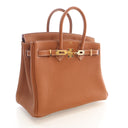 Hermes Gold Togo Birkin 25