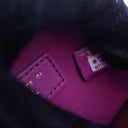 Chanel Purple Tweed Houndst...