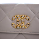 Chanel Lambskin 19 Card Hol...