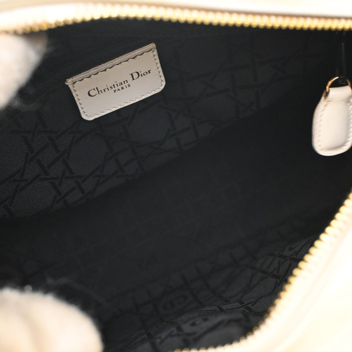 Christian Dior Medium Glazed Calfskin Lady Dior, photo 13 of 22