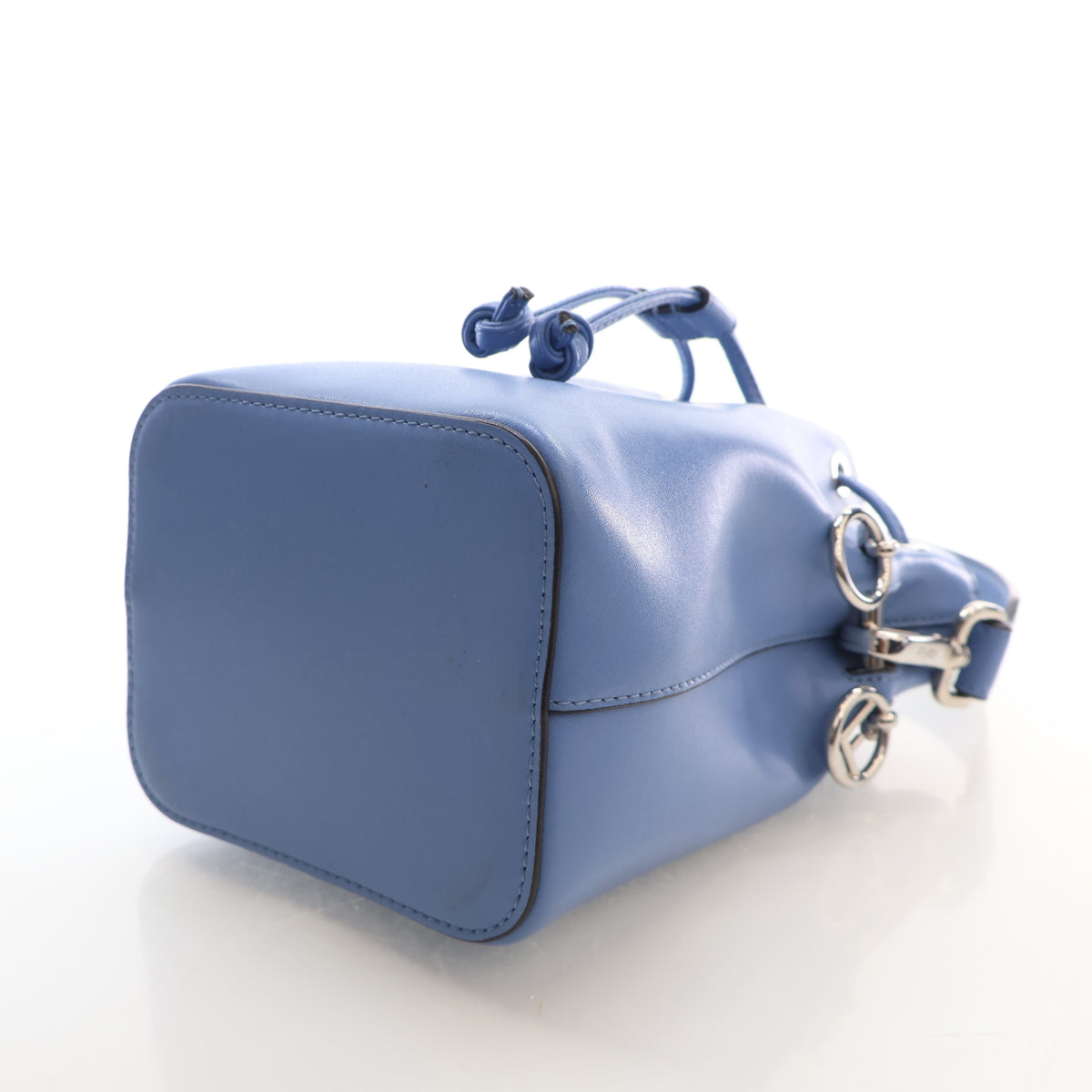 Pre-Owned Fendi Bucket Bag Mini Calfskin Mon Tresor, base view