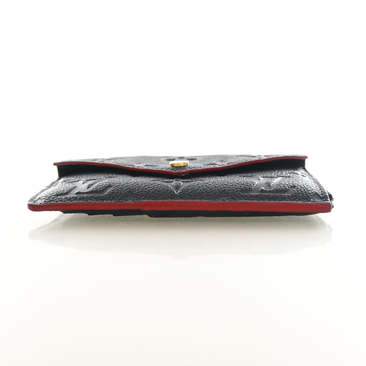 Pre-Owned Louis Vuitton Card Holder Monogram Empreinte Recto Verso, side profile, photo 8 of 14