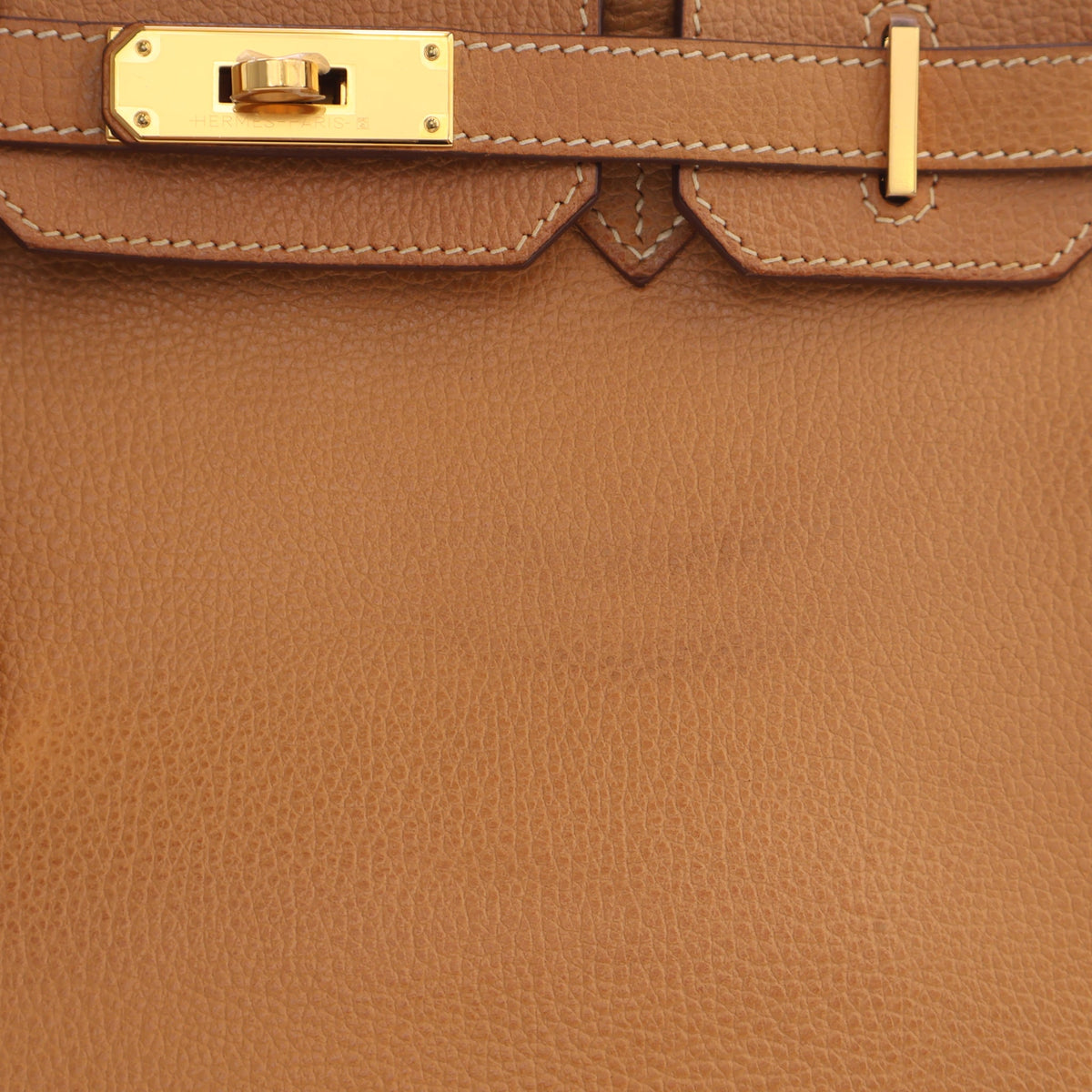 Hermes Vintage Gold Ardennes Birkin 30, photo 10 of 23