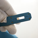 Hermes Turquoise Togo Birki...
