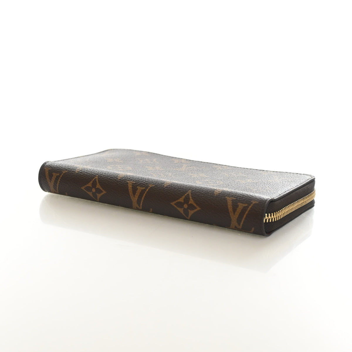 Pre-Owned Louis Vuitton Wallet Monogram Zippy, side view
