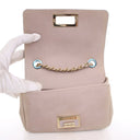 Chanel Mini Beige Lambskin ...