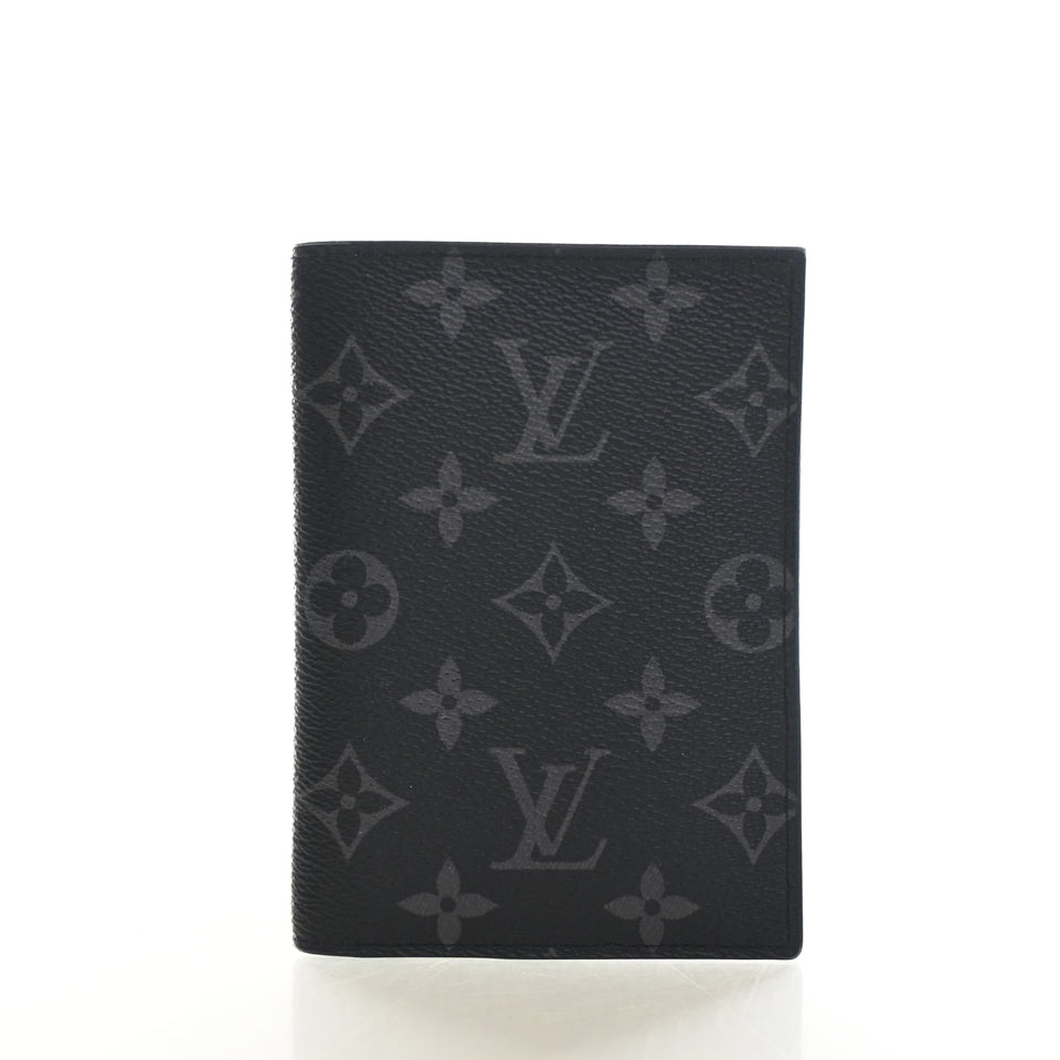 Louis Vuitton Monogram Eclipse Passport Cover