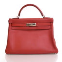 Hermes Rouge Vif Swift Kell...