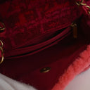 Chanel Mini Shearling Squar...
