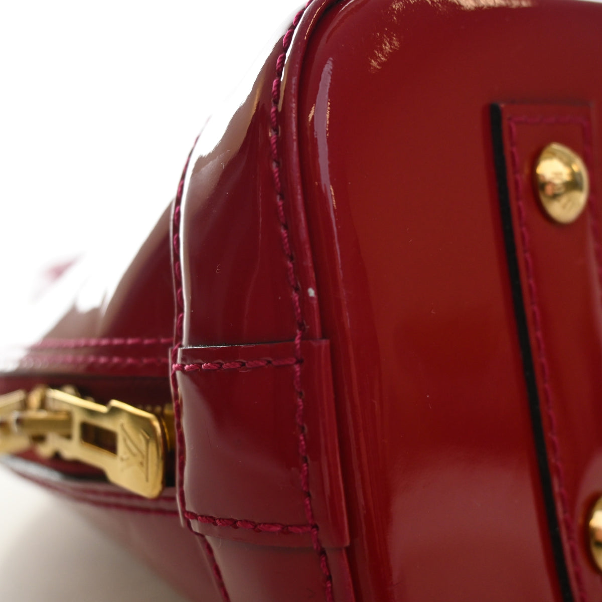 Louis Vuitton Monogram Vernis Alma BB, photo 13 of 14