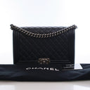 Chanel Large Lambskin Boy Bag