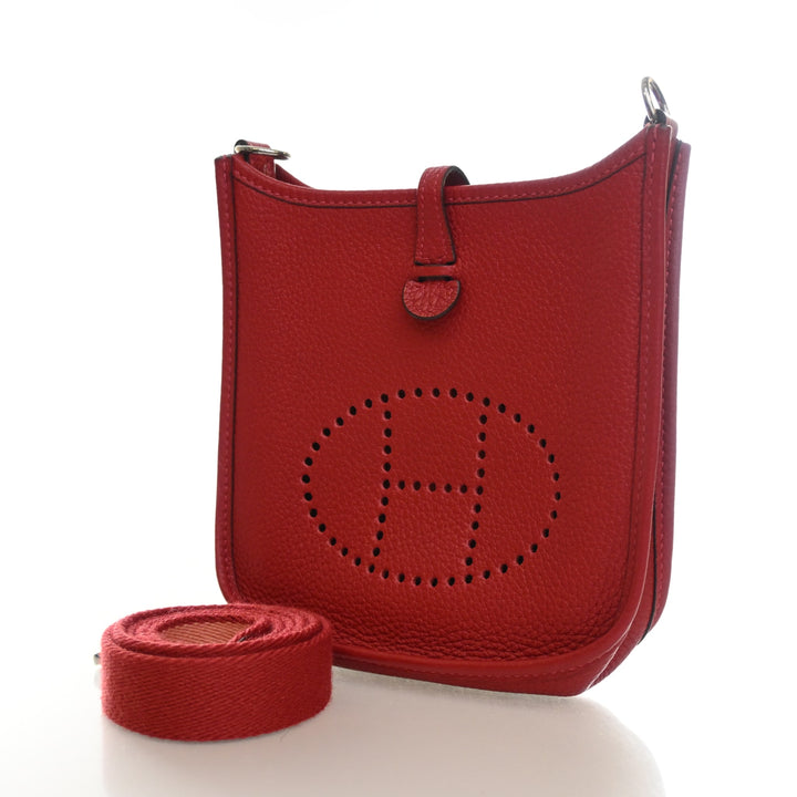 Hermes Rouge Casaque Clemence Evelyne TPM 16