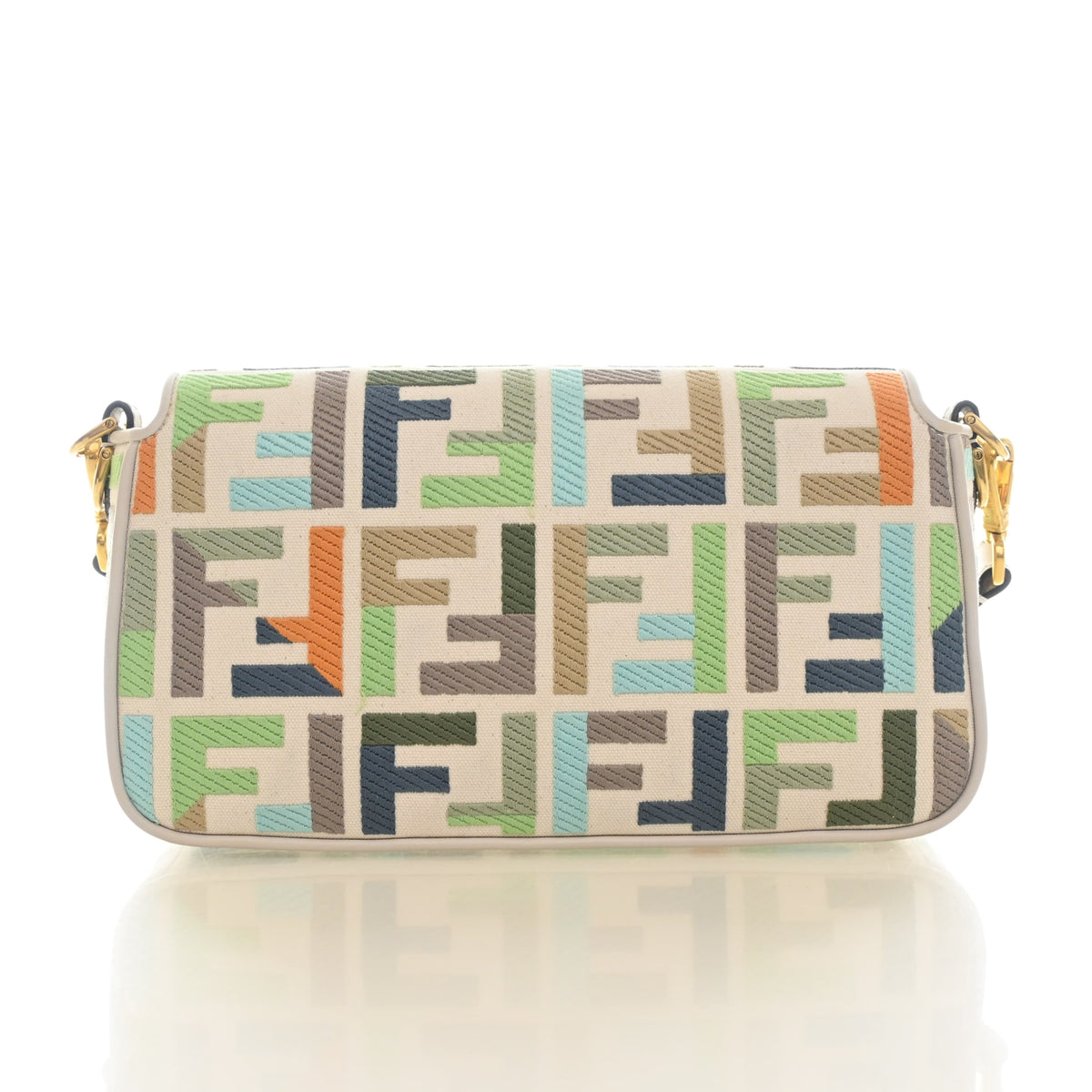Fendi Medium FF Jacquard Baguette, photo 11 of 21