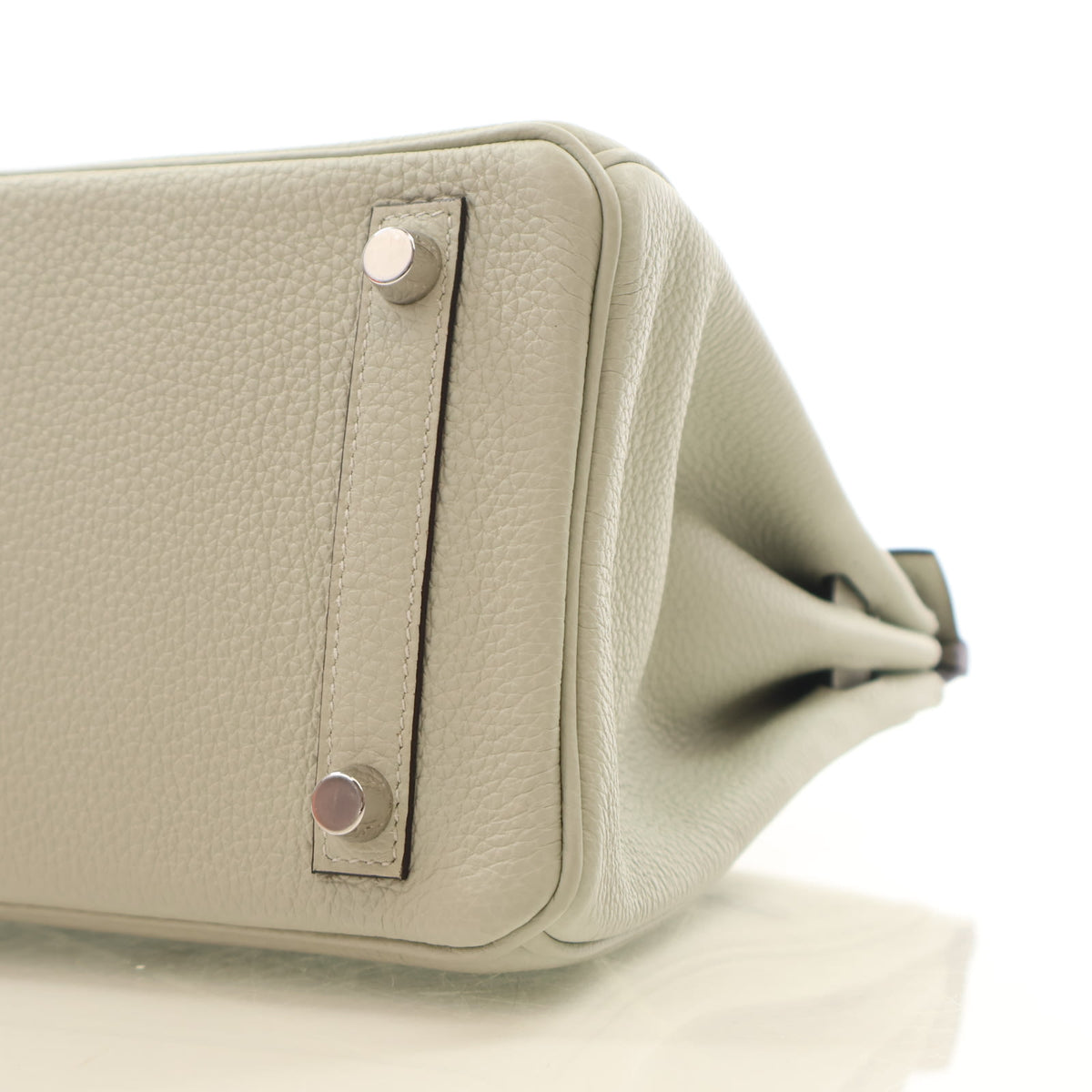 Hermes Gris Neve Togo Birkin 25, photo 8 of 16