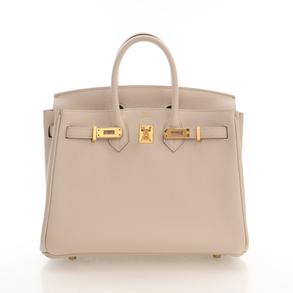 Hermes Craie Togo Birkin 25