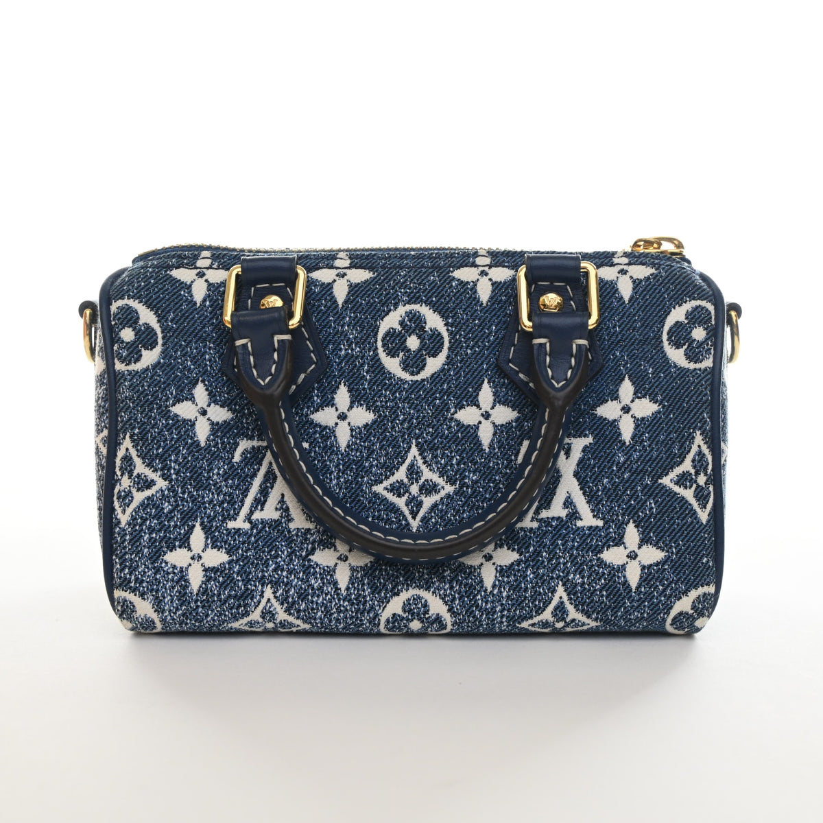 Louis Vuitton Monogram Denim Speedy Bandouliere Nano, photo 11 of 13