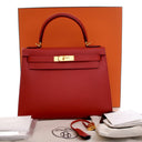 Hermes Rouge Casaque Epsom ...