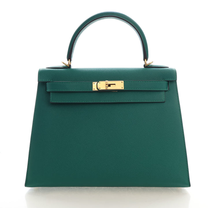 Hermes Malachite Epsom Kelly 28