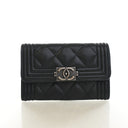 Chanel Caviar Boy Card Holder