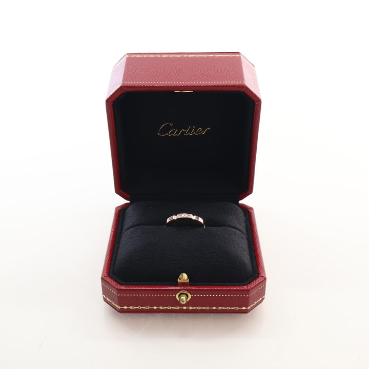 Cartier Diamonds Small Model 4 Diamond Maillon Panthere Wedding Ring Sz 51
