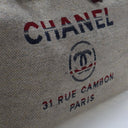 Chanel Large Canvas Striped...