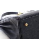 Hermes Noir Togo Kelly 25
