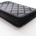 Chanel Metallic Quilted Tar...